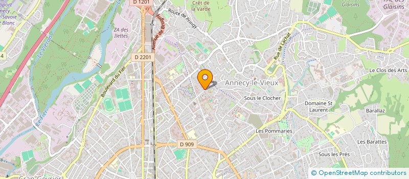 localisation de l'entreprise 819 868 019 à ANNECY