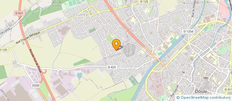 localisation de l'entreprise 819 900 309   CUINCY