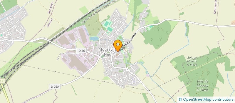 localisation de l'entreprise 819 920 232 à MOUSSY-LE-NEUF