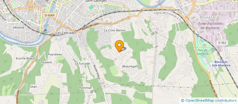 localisation de l'entreprise 819 934 118   BOULAZAC ISLE MANOIRE