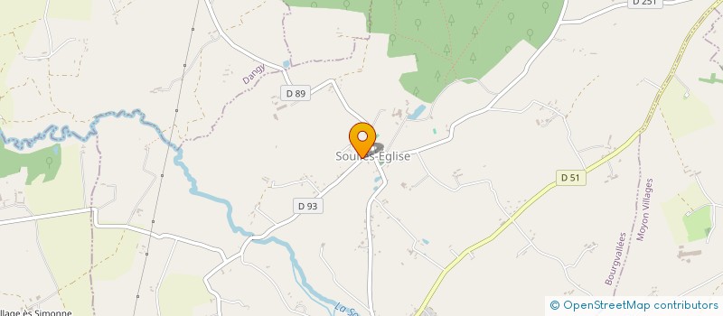 localisation de l'entreprise 819 938 549   BOURGVALLEES