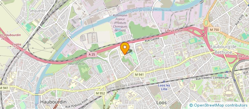 localisation de l'entreprise 819 950 106   QUIESTEDE