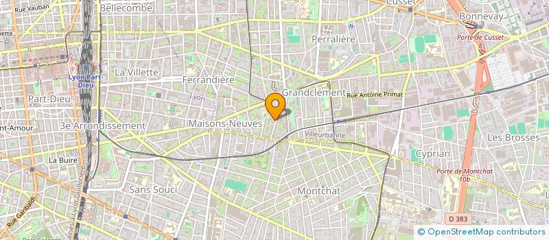 localisation de l'entreprise 819 950 544   VILLEURBANNE