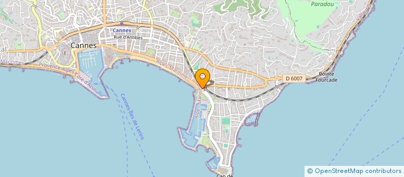 localisation de l'entreprise 82 CROISETTE à CANNES