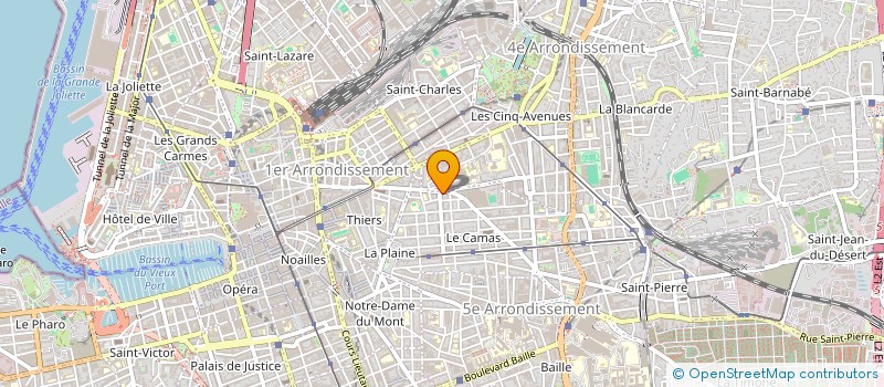 localisation de l'entreprise 82 J.M à MARSEILLE
