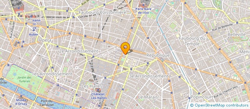 localisation de l'entreprise 82 NDN PARIS 3 à PARIS