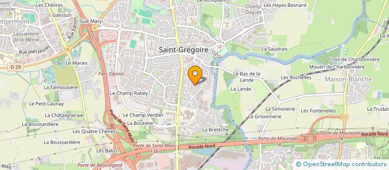 localisation de l'entreprise 820 020 097 à GEVEZE