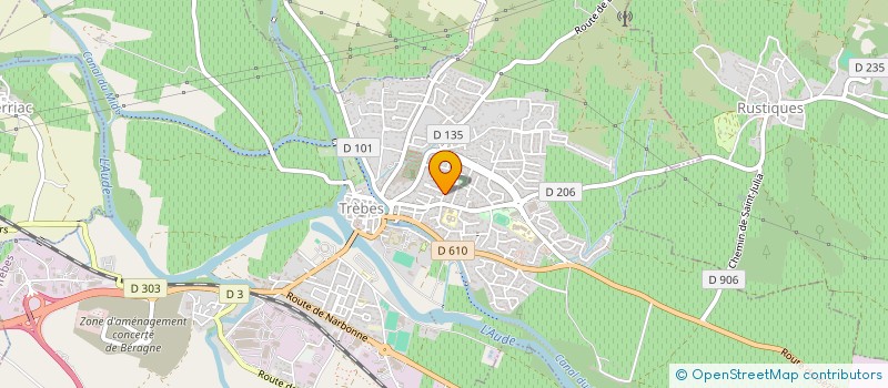 localisation de l'entreprise 820 038 131 à TREBES
