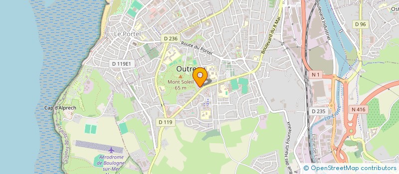 localisation de l'entreprise 820 056 190  à BOULOGNE-SUR-MER