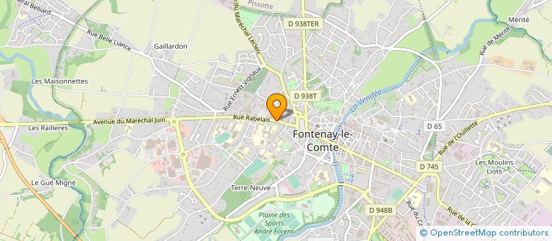 localisation de l'entreprise 820 062 032 à FONTENAY-LE-COMTE