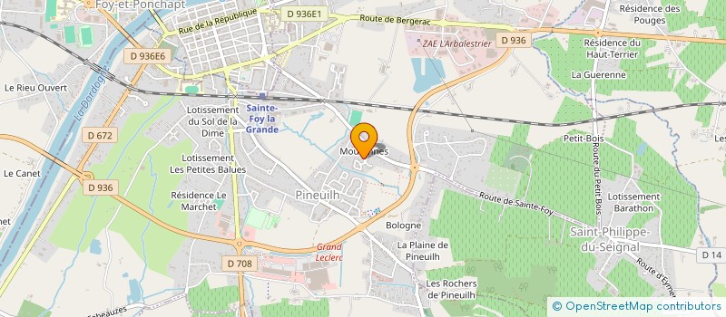 localisation de l'entreprise 820 062 669  à PRIGONRIEUX