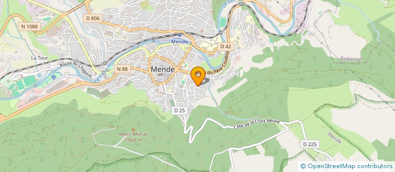 localisation de l'entreprise 820 076 834   MENDE