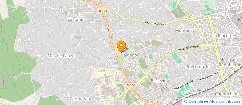 localisation de l'entreprise 820 089 860   VAUVERT