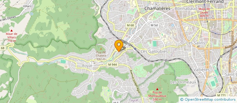 localisation de l'entreprise 820 095 743   RIOM