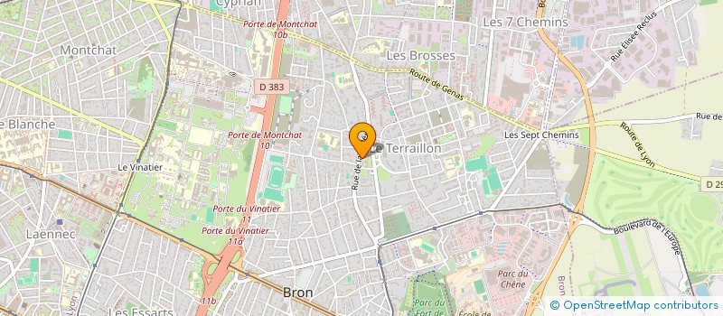 localisation de l'entreprise 820 121 762   LYON