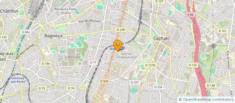 localisation de l'entreprise 820 150 340   CACHAN