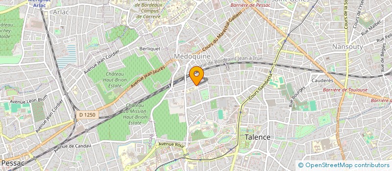 localisation de l'entreprise 820 224 244   BORDEAUX