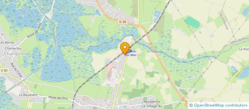 localisation de l'entreprise 820 225 068  à LES SABLES D'OLONNE