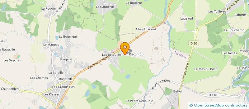 localisation de l'entreprise 820 232 585 à SEREILHAC