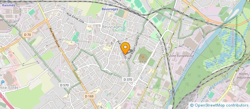 localisation de l'entreprise 820 238 251   ESCAUTPONT