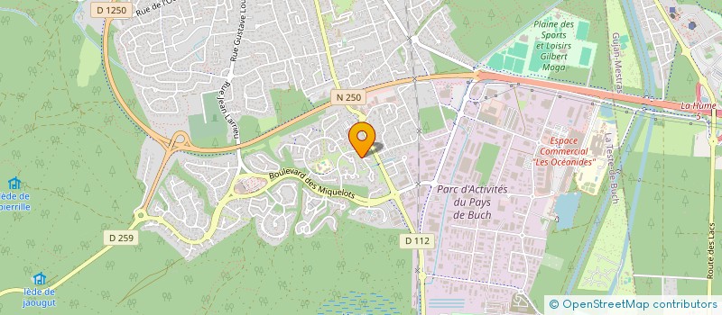 localisation de l'entreprise 820 292 431   LA TESTE-DE-BUCH