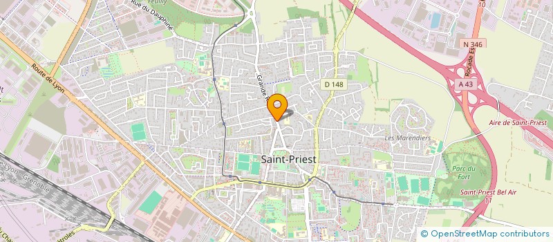 localisation de l'entreprise 820 302 594   SAINT-PRIEST