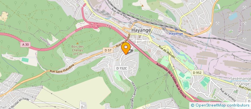 localisation de l'entreprise 820 325 504   METZ