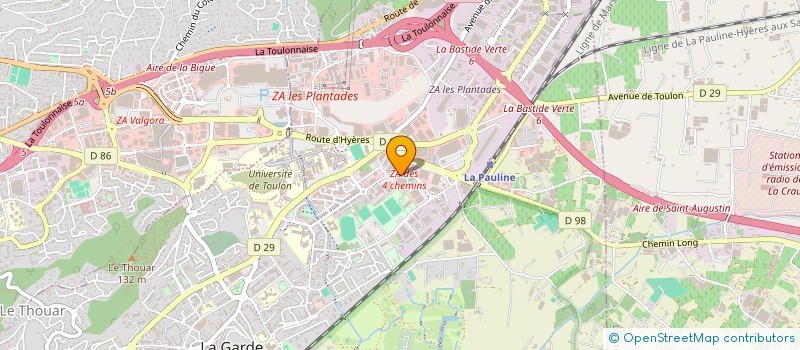 localisation de l'entreprise 820 325 751   LA VALETTE-DU-VAR