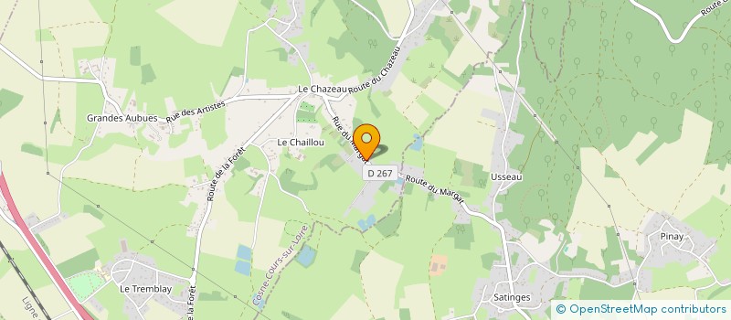 localisation de l'entreprise 820 331 650   CHAULGNES