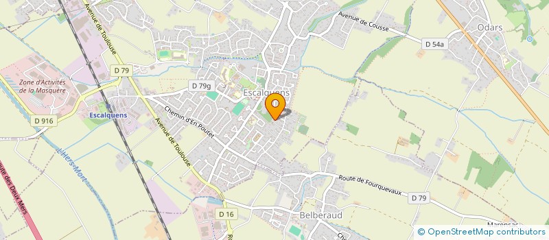 localisation de l'entreprise 820 351 609   ESCALQUENS