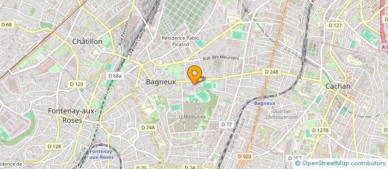 localisation de l'entreprise 820 379 550   MASSY