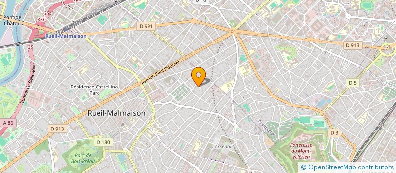 localisation de l'entreprise 820 379 709  à RUEIL-MALMAISON