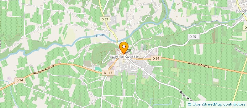 localisation de l'entreprise 820 403 947   SUZE-LA-ROUSSE