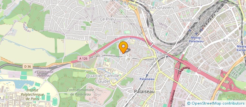 localisation de l'entreprise 820 408 805   PALAISEAU