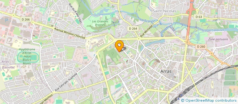 localisation de l'entreprise 820 417 442  à ARRAS