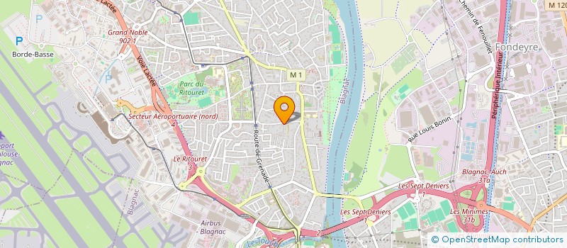 localisation de l'entreprise 820 420 081   BLAGNAC