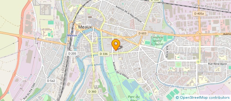 localisation de l'entreprise 820 422 160 à MEAUX