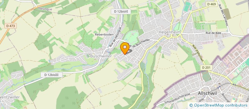 localisation de l'entreprise 820 423 283   HEGENHEIM