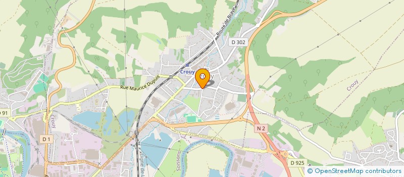 localisation de l'entreprise 820 423 341 à CROUY