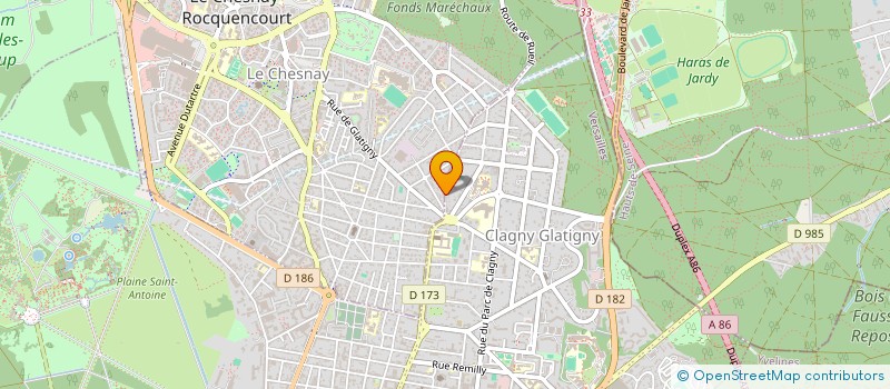 localisation de l'entreprise 820 443 349  à VERSAILLES