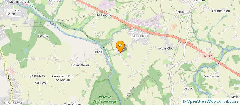 localisation de l'entreprise 820 455 921   PLOUMILLIAU