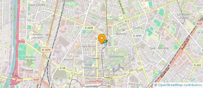 localisation de l'entreprise 820 474 708  à GRENOBLE