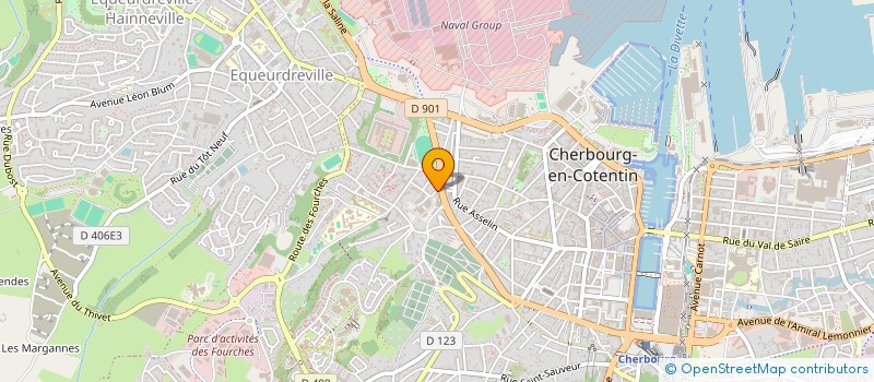 localisation de l'entreprise 820 487 320   CHERBOURG-EN-COTENTIN