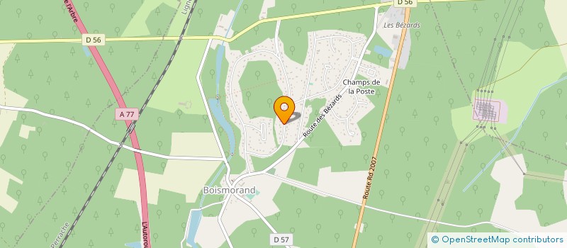 localisation de l'entreprise 820 491 660   BEAULIEU-SUR-LOIRE