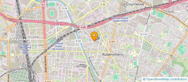 localisation de l'entreprise 820 494 722   AUBERVILLIERS