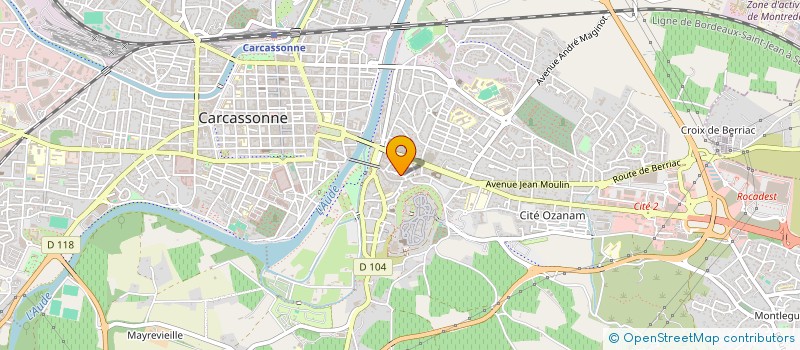 localisation de l'entreprise 820 497 485   CARCASSONNE