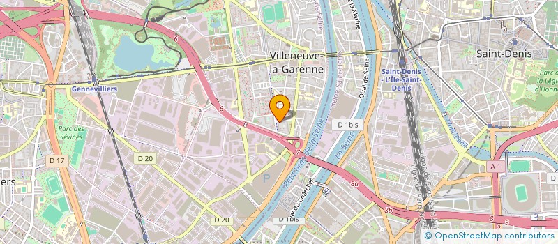 localisation de l'entreprise 820 504 165   NANTERRE