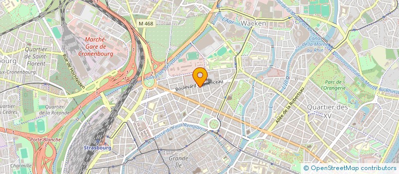 localisation de l'entreprise 820 518 181 à STRASBOURG