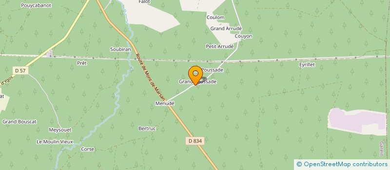 localisation de l'entreprise 820 519 411 à SAMADET