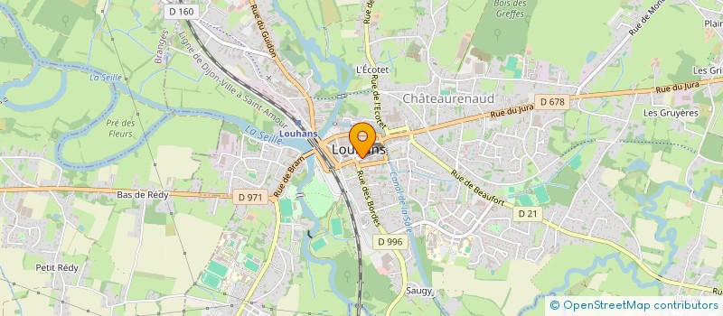 localisation de l'entreprise 820 520 732  à LOUHANS